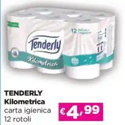 Acqua & Sapone TENDERLY Kilometrica carta igienica 12 rotoli offerta