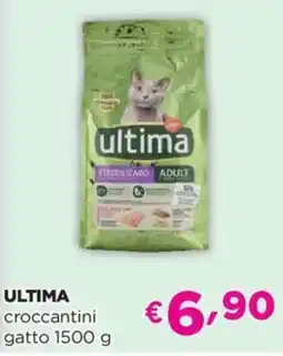 Acqua & Sapone ULTIMA croccantini gatto 1500 g offerta