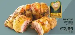 Mercatò ROLATINE DI POLLO COTTE offerta