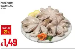Famila POLPO PULITO DECONGELATO offerta
