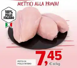Todis PETTO DI POLLO INTERO offerta