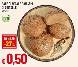 Famila PANE DI SEGALE CON SEMI DI GIRASOLE offerta