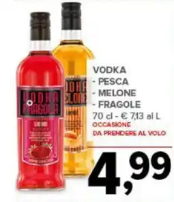 Todis VODKA PESCA 70 cl offerta