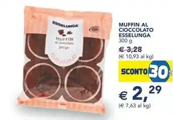 Esselunga MUFFIN AL CIOCCOLATO ESSELUNGA offerta