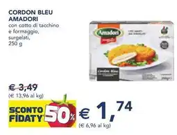 Esselunga CORDON BLEU AMADORI offerta