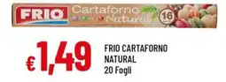 Famila FRIO CARTAFORNO NATURAL 20 Fogli offerta