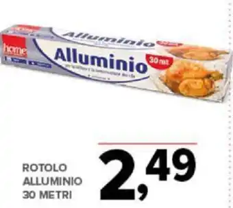 Todis ROTOLO ALLUMINIO 30 METRI offerta