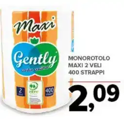 Todis MONOROTOLO MAXI 2 VELI 400 STRAPPI offerta