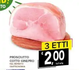 Todis PROSCIUTTO COTTO GINEPRO offerta