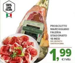 Todis PROSCIUTTO MARCHIGIANO FALERIA STAGIONATO 18 MESI offerta