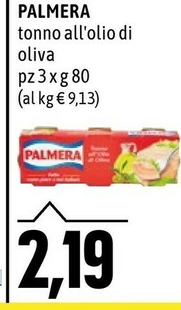 Emi Supermercati Tonno all'olio di oliva offerta