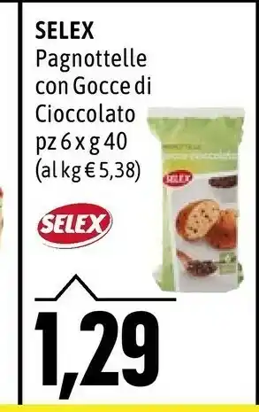 Emi Supermercati Pagnottelle con gocce di cioccolato offerta
