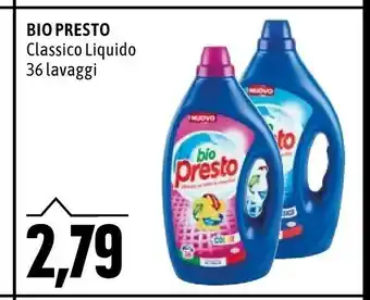 Emi Supermercati Bio presto classico liquido 36 lavaggi offerta