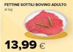 Tigre FETTINE SOTTILI BOVINO ADULTO offerta