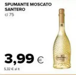 Tigre SPUMANTE MOSCATO SANTERO cl 75 offerta
