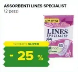 Tigre ASSORBENTI LINES SPECIALIST 12 pezzi offerta
