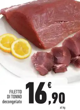 Conad FILETTO DI TONNO decongelato offerta