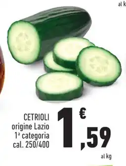 Conad CETRIOLI offerta