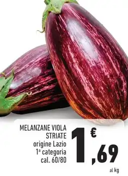 Conad MELANZANE VIOLA STRIATE offerta