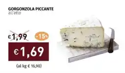 Prezzemolo e Vitale GORGONZOLA PICCANTE all'etto offerta