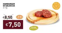 Prezzemolo e Vitale HAMBURGER DI SALSICCIA offerta