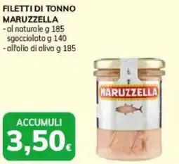 Basko FILETTI DI TONNO MARUZZELLA g 185 offerta