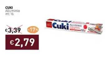 Prezzemolo e Vitale CUKI Alluminio mt 16 offerta