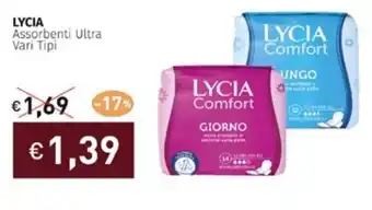 Prezzemolo e Vitale LYCIA Assorbenti Ultra Vari Tipi offerta