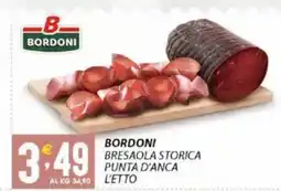 BORDONI BRESAOLA STORICA PUNTA D'ANCA L'ETTO