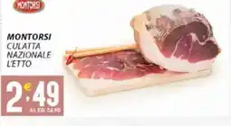 Sisa MONTORSI CULATTA NAZIONALE L'ETTO offerta