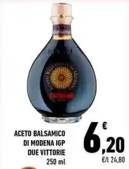 Conad City ACETO BALSAMICO DI MODENA IGP DUE VITTORIE 250 ml offerta