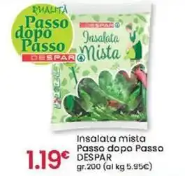 Despar Insalata mista Passo dopo Passo DESPAR offerta