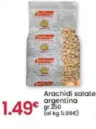 Despar Arachidi salate argentina gr.250 offerta