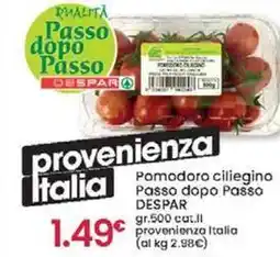 Despar Pomodoro ciliegino Passo dopo Passo DESPAR offerta