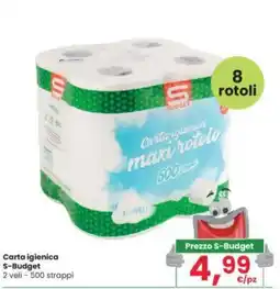 Interspar Carta igienica S-Budget offerta