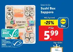Lidl Select & Go Sushi Box Sapporo offerta