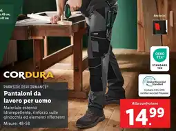Lidl PARKSIDE PERFORMANCE® lavoro per uomo offerta