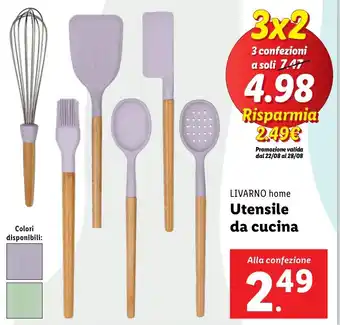 Lidl LIVARNO home Utensile da cucina offerta