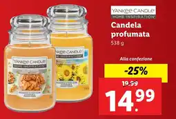 Lidl Candela profumata 538 g offerta