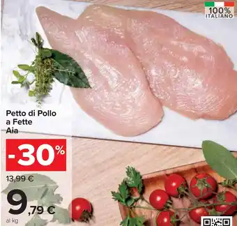 Carrefour Petto di Pollo a Fette Aia offerta