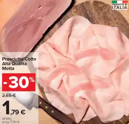 Carrefour Prosciutto Cotto Alta Qualità Motta offerta