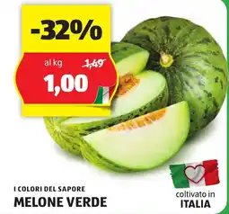 ALDI I COLORI DEL SAPORE MELONE VERDE offerta