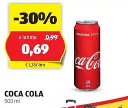 ALDI COCA COLA 500 ml offerta
