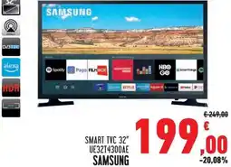 Conad Superstore SMART TVC 32" UE32T4300AE SAMSUNG offerta