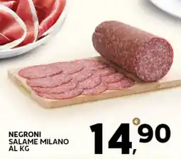 Extra Supermercati NEGRONI SALAME MILANO offerta