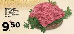 Extra Supermercati MACINATO DI SCOTTONA DI FILIERA 100% ITALIANA offerta