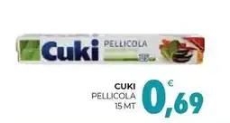 Eté CUKI PELLICOLA 15 MT offerta