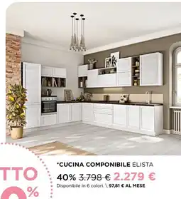 Ricci Casa CUCINA COMPONIBILE ELISTA offerta