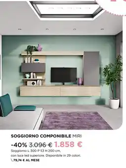 Ricci Casa SOGGIORNO COMPONIBILE MIRI offerta