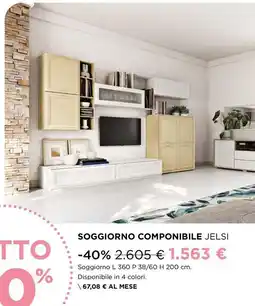 Ricci Casa SOGGIORNO COMPONIBILE JELSI offerta